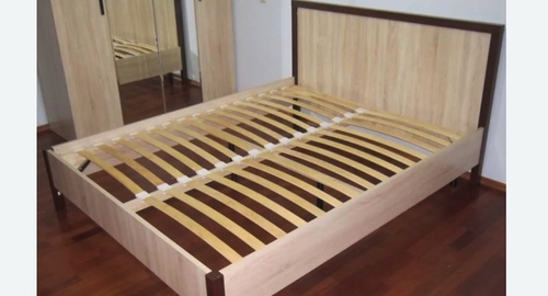 Сборка двухспальной кровати. Профсоюзная