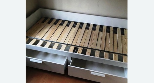 Сборка кровати ИКЕА. Профсоюзная